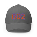 Structured Twill Cap Area Code Closed Back Hat