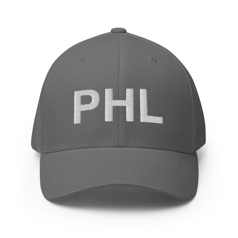 PHL Philadelphia Airport Code Closed Back Hat