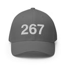 267 Philadelphia Area Code Closed Back Hat