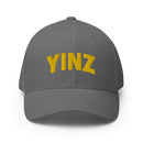 Yinz Black & Gold Closed Back Hat