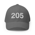 205 Alabama Area Code Closed Back Hat