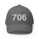 706 Athens GA Area Code Closed Back Hat
