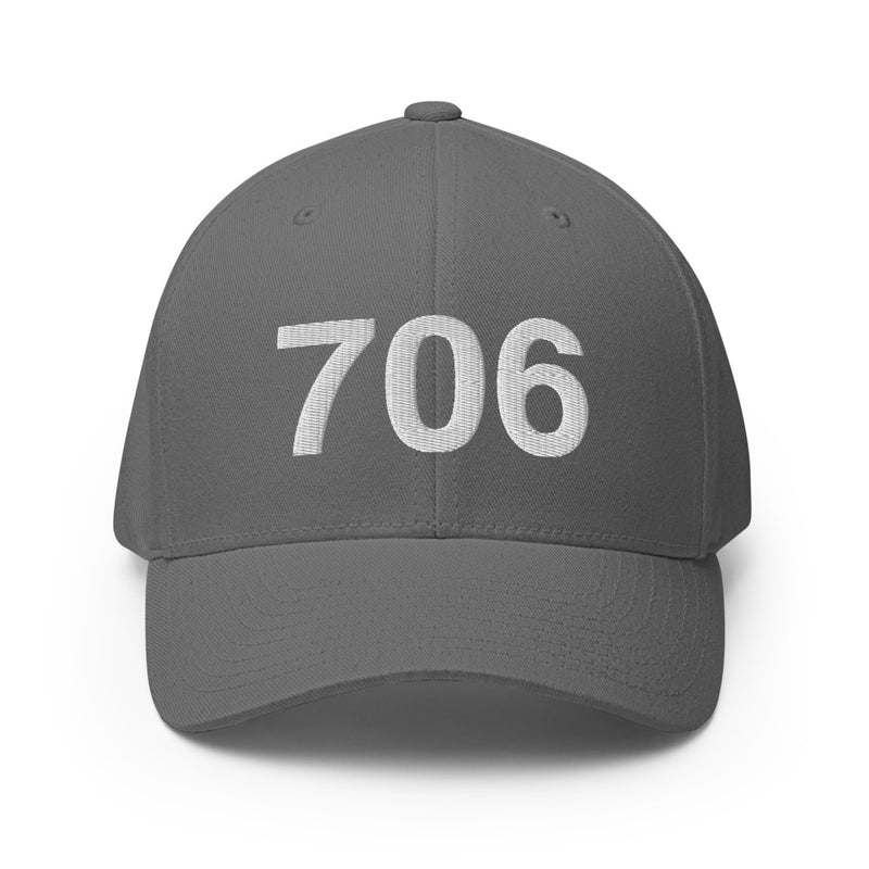 706 Athens GA Area Code Closed Back Hat