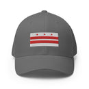 Washington DC Flag Closed Back Hat