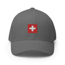 Switzerland Flag Closed Back Hat