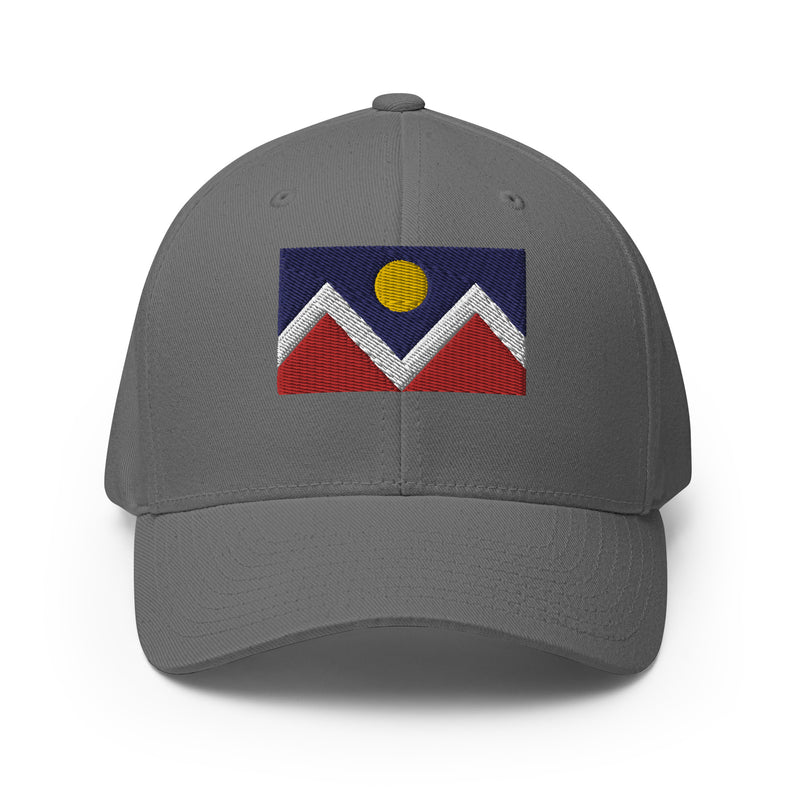 Denver Colorado Flag Closed Back Hat