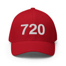 720 Denver Area Code Closed Back Hat