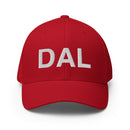 DAL Dallas Airport Code Closed Back Hat