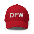 DFW Dallas Fort Worth Airport Code Closed Back Hat