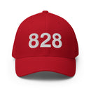 828 Asheville NC Area Code Closed Back Hat