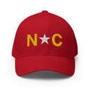 North Carolina Flag Closed Back Hat