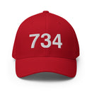 734 Ann Arbor Mi Area Code Closed Back Hat