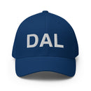 DAL Dallas Airport Code Closed Back Hat