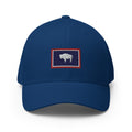 Wyoming Flag Closed Back Hat