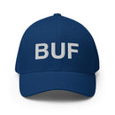 BUF Buffalo NY Airport Code Closed Back Hat
