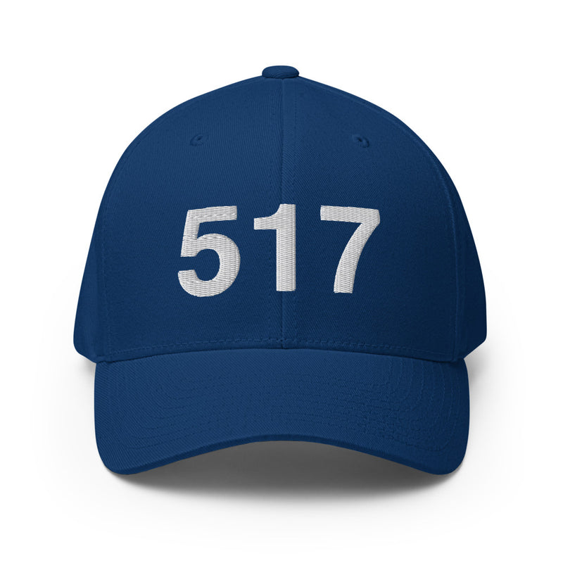 517 Lansing MI Area Code Closed Back Hat