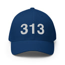 313 Detroit MI Area Code Closed Back Hat