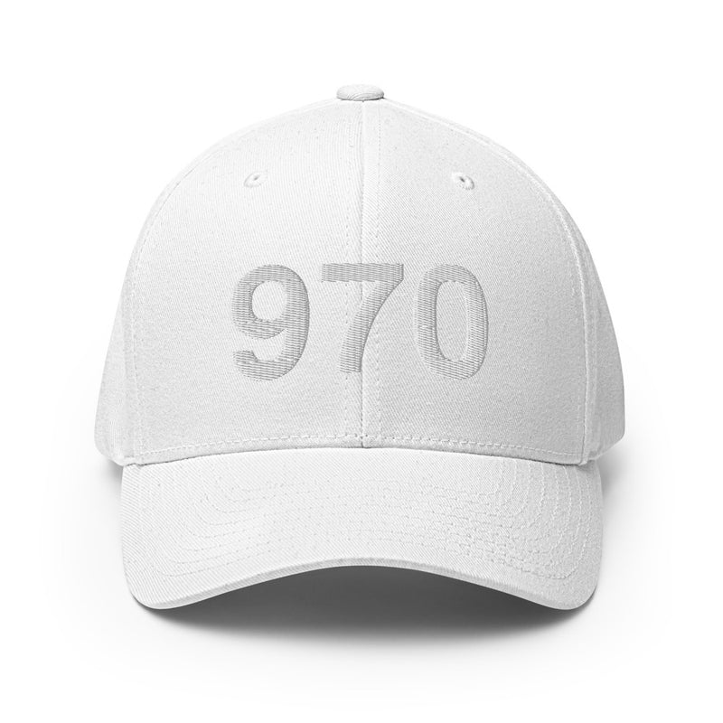 970 Colorado Area Code Closed Back Hat