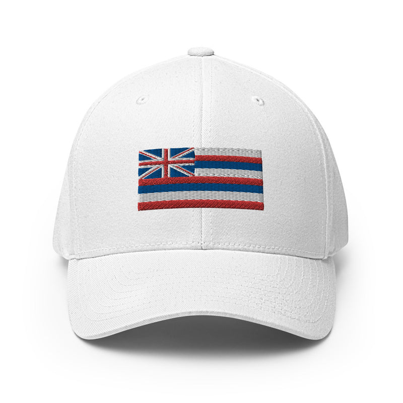 Hawaii Flag Closed Back Hat