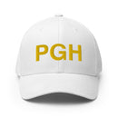 PGH Black & Gold Pittsburgh Closed Back Hat