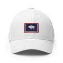 Wyoming Flag Closed Back Hat