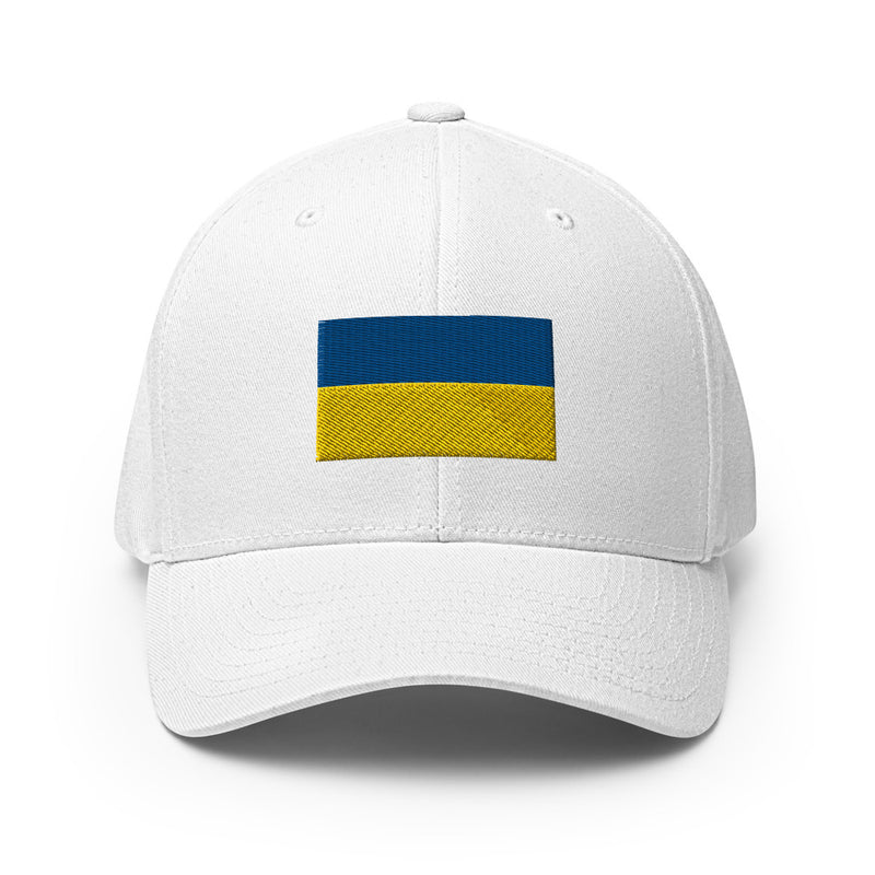 Flag of Ukraine Closed Back Hat