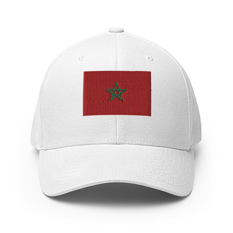 Moroccan Flag Closed Back Hat