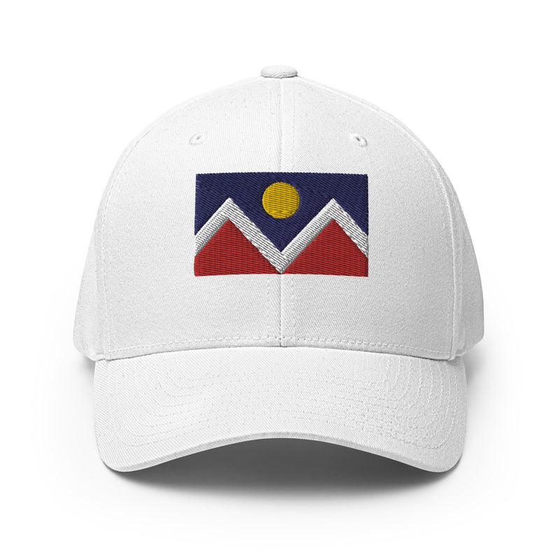 Denver Colorado Flag Closed Back Hat