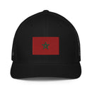 Moroccan Flag Closed Back Trucker Hat