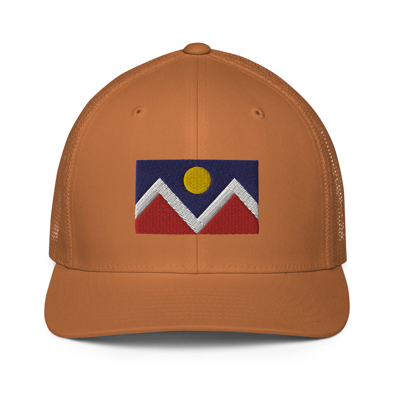 Denver Colorado Closed Back Trucker Hat