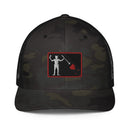 Blackbeard Pirate Flag Closed Back Trucker Hat