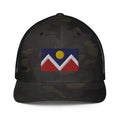 Denver Colorado Closed Back Trucker Hat