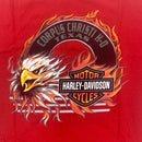 Corpus Christi TX Harley Davidson T-Shirt Size L Made in USA