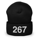 267 Philadelphia Area Code Cuffed Beanie