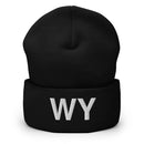Wyoming WY Cuffed Beanie