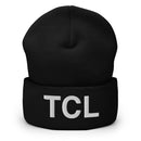 TCL Tuscaloosa Airport Code Cuffed Beanie