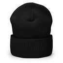 Cursive Raleigh NC Cuffed Beanie