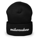 Cursive Milwaukee Cuffed Beanie