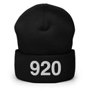 920 Green Bay Area Code Cuffed Beanie