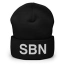SBN South Bend Airport Code Cuffed Beanie