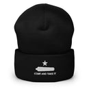 Come and Take It Canon Flag Cuffed Beanie
