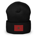 Moroccan Flag Cuffed Beanie