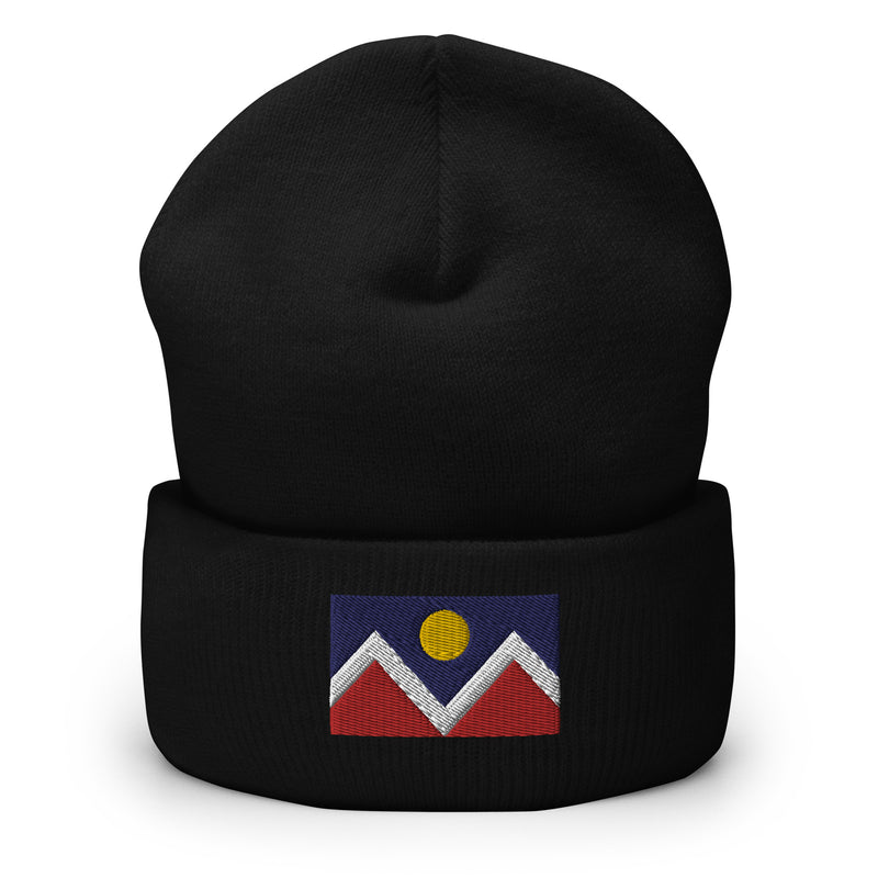 Denver Colorado Flag Cuffed Beanie