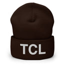 TCL Tuscaloosa Airport Code Cuffed Beanie
