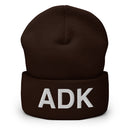 ADK Adirondack Mountains Upstate NY Cuffed Beanie