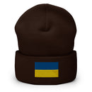Flag of Ukraine Cuffed Beanie