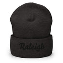 Cursive Raleigh NC Cuffed Beanie