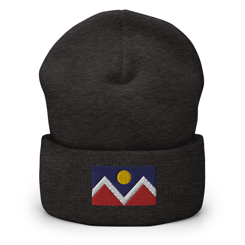 Denver Colorado Flag Cuffed Beanie