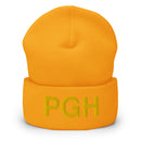 PGH Black & Gold Pittsburgh Cuffed Beanie