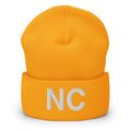 North Carolina NC Cuffed Beanie